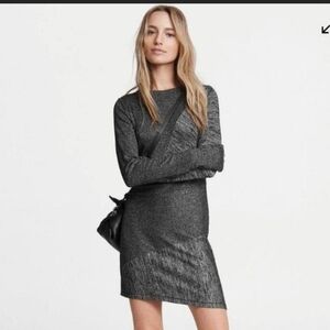 Rag & Bone Knit Gray Black Dress size XS